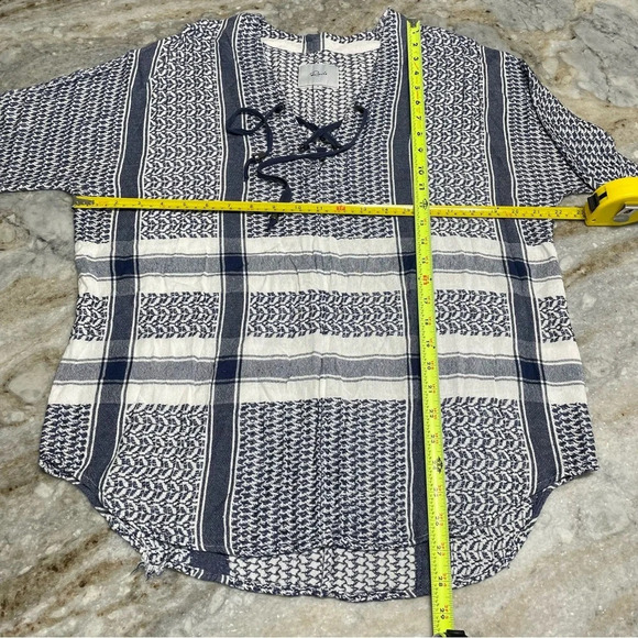 Rails Lily Blouse in Sapphire Jacquard - Picture 11 of 14